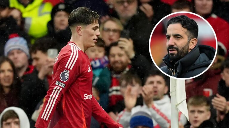 Man Utd: Amorim offers lame excuse for angry Garnacho tunnel dash amid ‘Rashford connection’