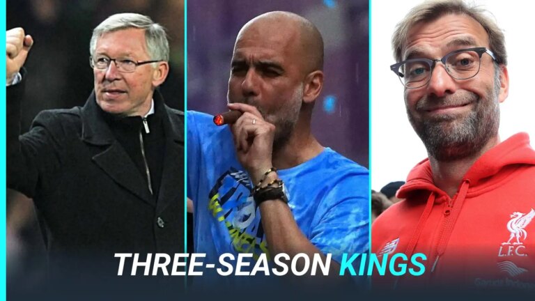 Arsenal nowhere on three-season points list dominated by Man City