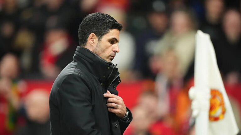 Arsenal ‘should be worried’ about Champions League place after blunt Man Utd showing