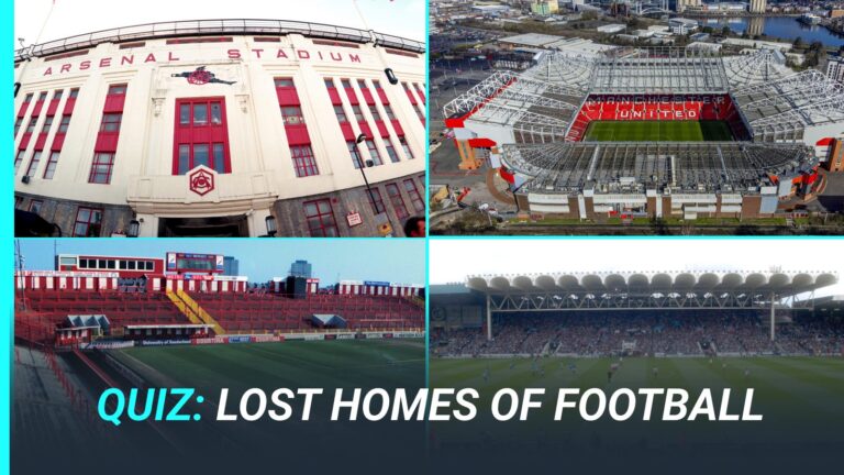 QUIZ: The stadiums already lost before Man Utd bulldoze Old Trafford…
