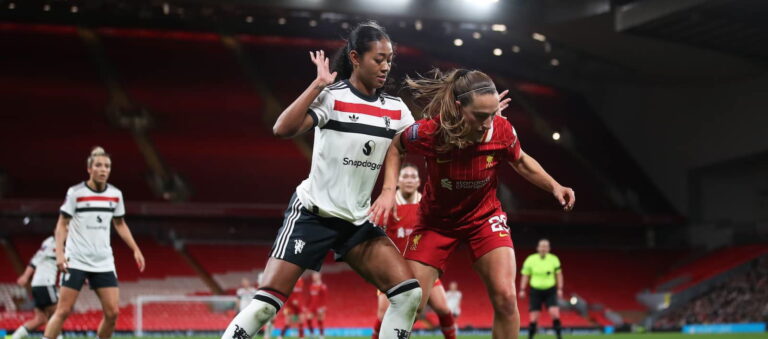 Video: United’s Women’s title hopes all but extinguished in crushing 3-1 loss to Liverpool Video: United’s Women’s title hopes all but extinguished in crushing 3-1 loss to Liverpool