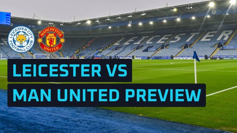 Leicester City vs Man United prediction, expected line-ups, how to watch and stats Leicester City vs Man United prediction, expected line-ups, how to watch and stats