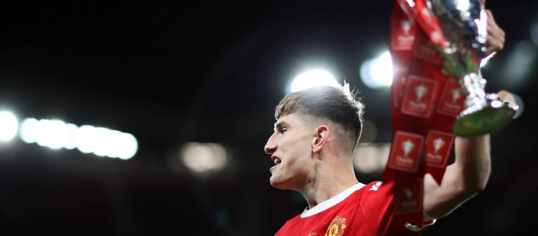 100% ground duels won, 12 clearances: United Youth Cup winning captain dominates League Two attackers again