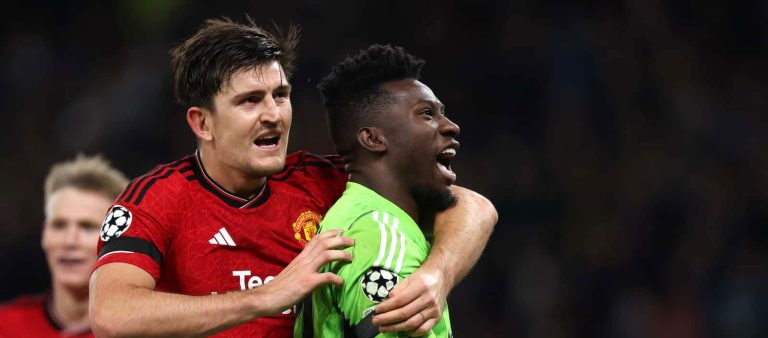 “I must say, in that game, he was…“: Maguire passes judgment on Onana and Yoro after United’s first leg defensive performance vs Lyon