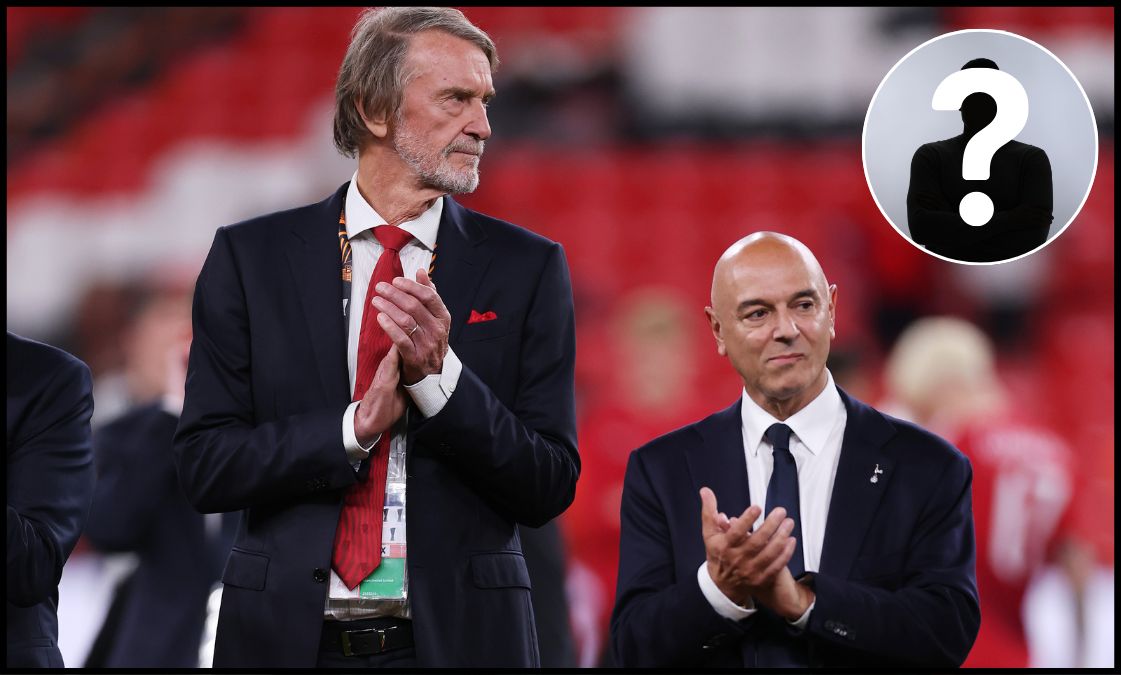 Sir Jim Ratcliffe and Man Utd CEO Omar Berrada