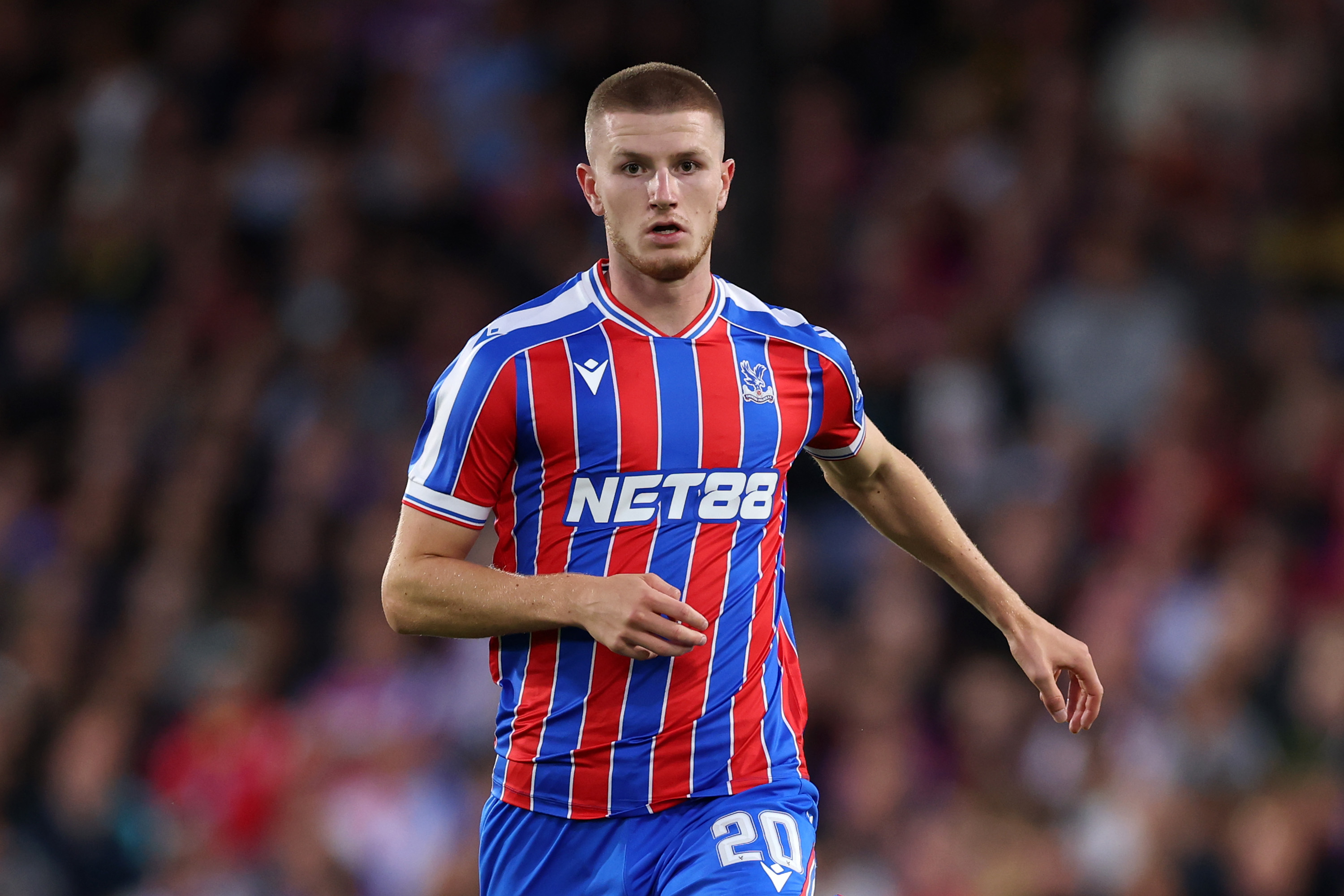 Adam Wharton in action for Crystal Palace.