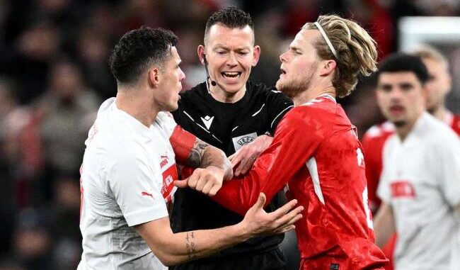 Hjulmand Denmark midfielder