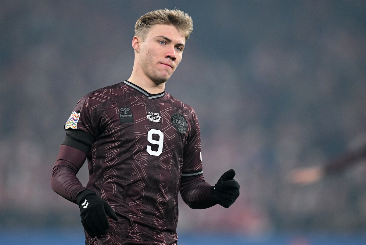 Rasmus Hojlund starving for service at Man United