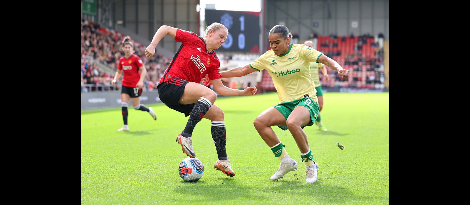 “good-to-work-with-her”:-united-women’s-hero-underlines-key-connection-in-squad-allowing-her-to-prosper