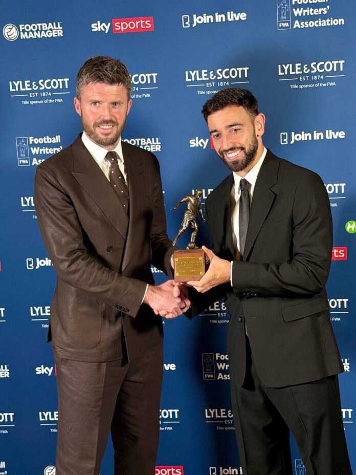 bruno-collects-footballer-of-the-year-award